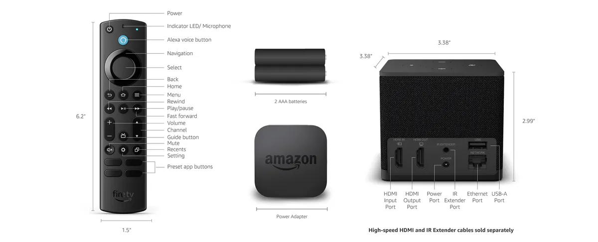 Amazon fire cube